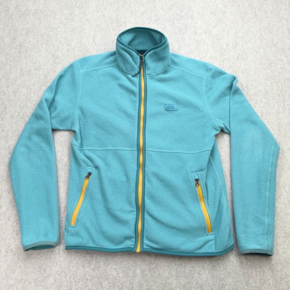 REI Co-op Fleece Jacket Womens S Blue Gorpcore Cabincore Campcore Retro Hiking